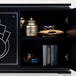 Черный комод в стиле арт-деко Luciano варинант исполнения - 8 | Loft Concept в Екатеринбурге