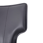 Стул серый из искуственной кожи на 4-х ножках Enigma Gray варинант исполнения - 4 | Loft Concept в Екатеринбурге