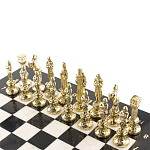 Шахматы Ренессанс с доской из натурального мрамора Decorative Thematic Chess варинант исполнения - 4 | Loft Concept в Екатеринбурге