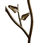 Стеллаж металлический с птичками Primavera варинант исполнения - 5 | Loft Concept в Екатеринбурге