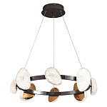 Люстра подвесная круглая с овальными плафонами Iona chandelier варинант исполнения - 3 | Loft Concept в Екатеринбурге