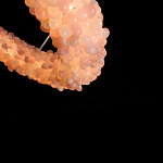 Люстра кольцевая с частичками натурального горного хрусталя Crystal Shimmer варинант исполнения - 4 | Loft Concept в Екатеринбурге