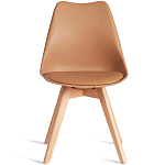 Стул с мягким сиденьем Arvika Latte варинант исполнения - 5 | Loft Concept в Екатеринбурге