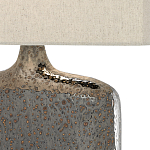 Настольная лампа керамическая с тканевым прямоугольным абажуром Flask варинант исполнения - 1 | Loft Concept в Екатеринбурге