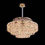 Люстра хрустальная в неоклассическом стиле на золотистом каркасе Majesty варинант исполнения - 6 | Loft Concept в Екатеринбурге