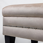 Мягкая банкетка с зоной для хранения Casket Beige варинант исполнения - 3 | Loft Concept в Екатеринбурге