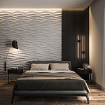 Гипсовая 3D Панель M-01 варинант исполнения - 3 | Loft Concept в Екатеринбурге