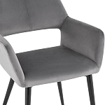 Стул с подлокотниками серый NEASAN STOOL варинант исполнения - 6 | Loft Concept в Екатеринбурге