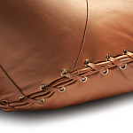 Дизайнерское кожаное кресло в форме руки Poltronova Joe Gold  Armchair варинант исполнения - 9 | Loft Concept в Екатеринбурге