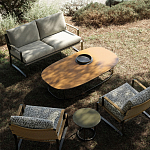 Двухместный уличный диван PHOENIX Sofa варинант исполнения - 3 | Loft Concept в Екатеринбурге