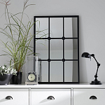 Зеркало-окно Rect Black 90 варинант исполнения - 2 | Loft Concept в Екатеринбурге