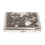 Портсигар на 20 сигарет с газовой зажигалкой из натурального камня Флогопит Stone Cigarettes Cases варинант исполнения - 2 | Loft Concept в Екатеринбурге