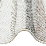 Ковер из полиэстера с узором Light Zebra варинант исполнения - 3 | Loft Concept в Екатеринбурге