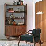 Кресло с каркасом из темного дерева Estay Chair варинант исполнения - 7 | Loft Concept в Екатеринбурге