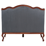 Диван двухместный из натурального бука цвета антрацит Solid Luxury варинант исполнения - 2 | Loft Concept в Екатеринбурге