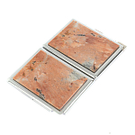Портсигар с газовой зажигалкой из натурального камня Пегматит Stone Cigarettes Cases варинант исполнения - 2 | Loft Concept в Екатеринбурге