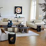 Приставной столик из массива манго AMORPHOUS варинант исполнения - 3 | Loft Concept в Екатеринбурге