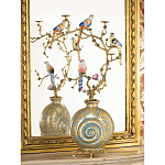 Бронзовый подсвечник Птичий рай Flora варинант исполнения - 5 | Loft Concept в Екатеринбурге