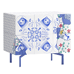 Тумба на синих ножках Grande Re Rblue варинант исполнения - 1 | Loft Concept в Екатеринбурге