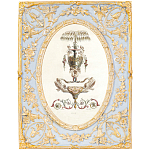 Декоративный постер в раме с рельефным растительным узором арабески New Collection of Arabesques Poster варинант исполнения - 4 | Loft Concept в Екатеринбурге