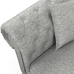 Мебельная ткань Шенилл серый цвет 138 см T4-34 варинант исполнения - 4 | Loft Concept в Екатеринбурге