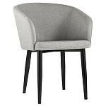 Мягкое кресло на металлических ножках Shaggy Grey варинант исполнения - 1 | Loft Concept в Екатеринбурге