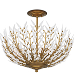 Потолочный светильник в форме цветка Hanging Flowers варинант исполнения - 2 | Loft Concept в Екатеринбурге