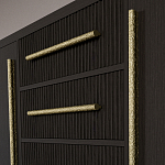 Буфет Primo с тремя ящиками и двумя фасадами Темный орех варинант исполнения - 7 | Loft Concept в Екатеринбурге