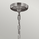 Люстра двухъярусная с белыми матовыми стеклянными плафонами в форме винных бокалов Feiss варинант исполнения - 6 | Loft Concept в Екатеринбурге