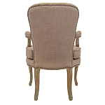 Кресло Aubrey Classical Armchair brown flax варинант исполнения - 2 | Loft Concept в Екатеринбурге