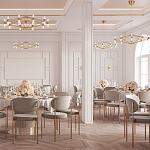 Бра с золотым основанием и прозрачным плафоном цилиндрической формы Golden Geometry варинант исполнения - 3 | Loft Concept в Екатеринбурге