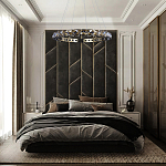 Люстра круглая подвесная с хрустальными элементами на золотом основании Диаметр 79 см Ring Horizontal варинант исполнения - 5 | Loft Concept в Екатеринбурге