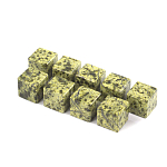 Камни для охлаждения виски из натурального камня змеевик Natural Stone Cube варинант исполнения - 4 | Loft Concept в Екатеринбурге