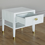 Прикроватная тумбочка с ящиком Elsa Dreams White варинант исполнения - 2 | Loft Concept в Екатеринбурге