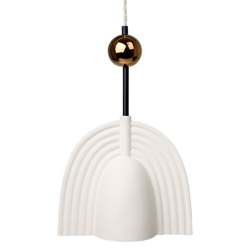 Подвесной светильник MOROSHKA one [white] Белый Бронза в Екатеринбурге | Loft Concept 