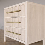 Комод Primo с 3 выдвижными ящиками Светлый дуб варинант исполнения - 2 | Loft Concept в Екатеринбурге