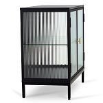 Сервант двухдверный с рифленым стеклом The Keeper варинант исполнения - 2 | Loft Concept в Екатеринбурге