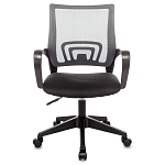 Офисное кресло с основанием из черного пластика Desk chairs Grey варинант исполнения - 3 | Loft Concept в Екатеринбурге