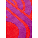 Дизайнерский ковер розовый Poltronova Sofo Rosancio Rug варинант исполнения - 3 | Loft Concept в Екатеринбурге