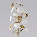 Торшер в виде белых и золотых цветов Bouquet of Light варинант исполнения - 2 | Loft Concept в Екатеринбурге