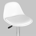 Барный стул с белым сиденьем Ellis варинант исполнения - 7 | Loft Concept в Екатеринбурге