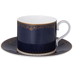 Чайный набор из фарфора синий на 6 персон 12 предметов 300 мл Porcelain Horse Set  варинант исполнения - 1 | Loft Concept в Екатеринбурге