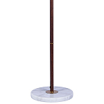 Торшер с плиссированным белым абажуром Pleated White Floor Lamp варинант исполнения - 3 | Loft Concept в Екатеринбурге