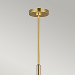 Люстра с 6-ю лампами на тонких изогнутых рожках в современном стиле Feiss варинант исполнения - 3 | Loft Concept в Екатеринбурге