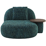 Кушетка Orus с овальным столиком  варинант исполнения - 1 | Loft Concept в Екатеринбурге