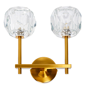 Бра RH Boule de Cristal Double Wall Lamp Gold