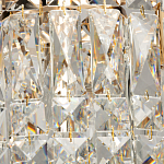 Потолочный светильник круглый с прозрачными подвесками Lunet варинант исполнения - 5 | Loft Concept в Екатеринбурге