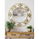 Зеркало настенное в металлическом обрамлении Mirror Golden Portal варинант исполнения - 3 | Loft Concept в Екатеринбурге