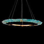 Люстра в форме кольца с цветочным декором Warm Heavenly Light варинант исполнения - 5 | Loft Concept в Екатеринбурге