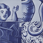 Плитка с рисунком Первый сон варинант исполнения - 1 | Loft Concept в Екатеринбурге